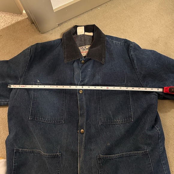 Walls Insulated Blanket-Lined Denim Chore Coat - Picture 6 of 8